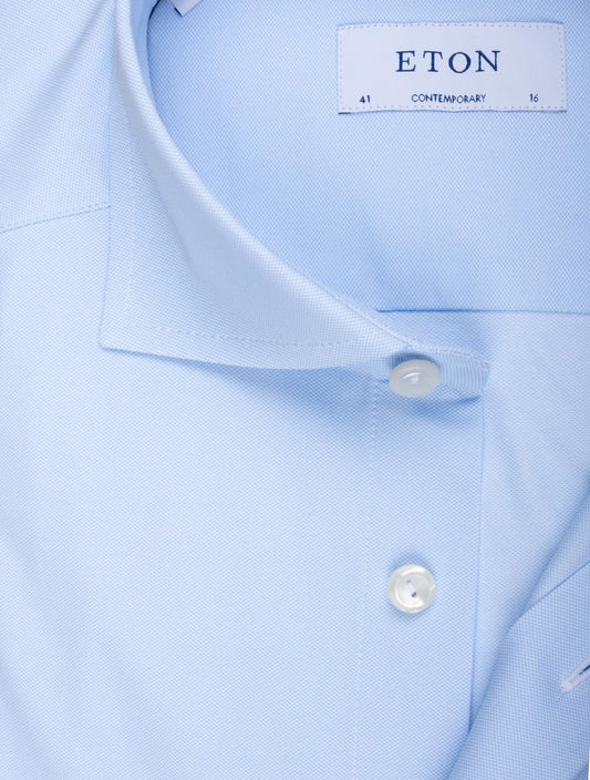 ETON Contemporary Stretch Shirt Blue