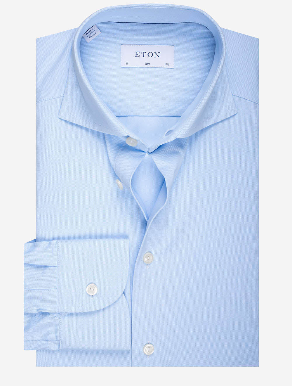 Chemise Slim Fit extensible dans les quatre sens Bleu