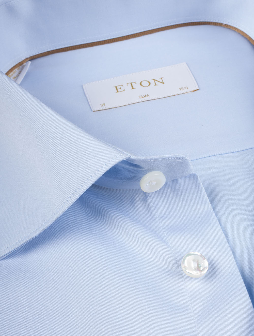 Eton Blue Elevated Twill Slim Fit Shirt | High Quality Men's Formal Shirts Collection Now in Louis Copeland & Sons Stores Eton Blue Elevated Twill Slim Fit Shirt | High Quality Men's Formal Shirts Collection Now in Louis Copeland & Sons Stores