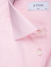 Slim Plain With lnlay Shirt Pink