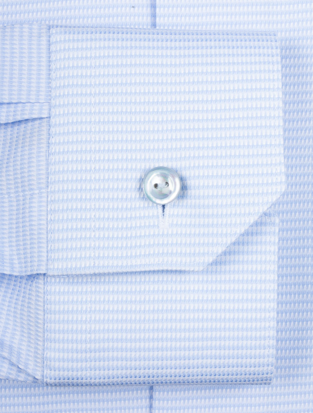 Eton Blue Elevated Pique Contemporary Fit Shirt AI3