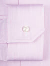 Contemporary Fine Striped Shirt Lilac