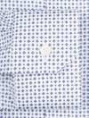 Micro Print Shirt Blue