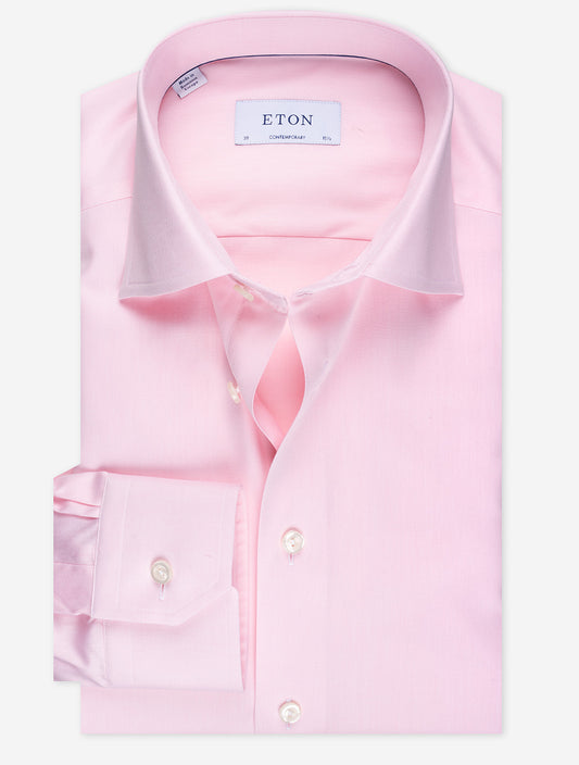 ETON Contemporary Business Shirt Plain Pink