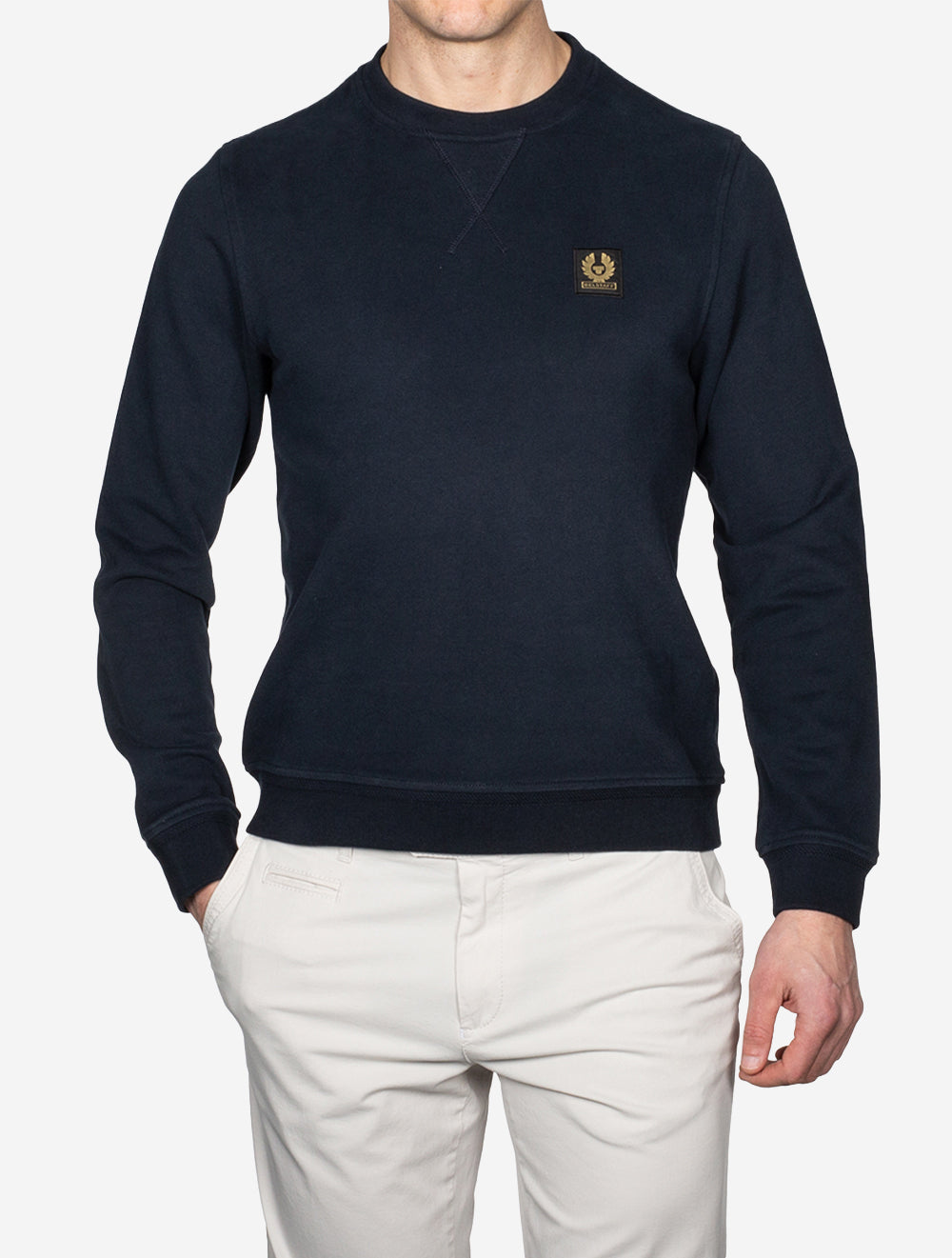 Crew Neck Sweatshirt Dark Ink
