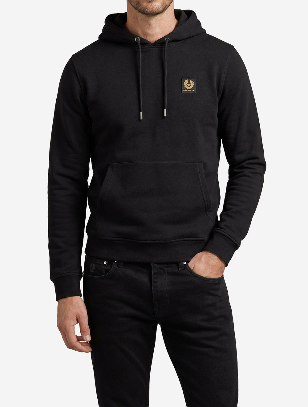 Cotton Hoodie Black