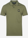 BELSTAFF Tipped Polo True Olive