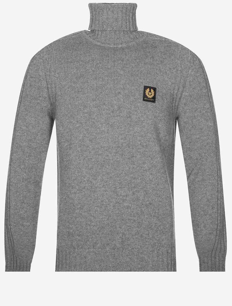 belstaff engineered roll neck