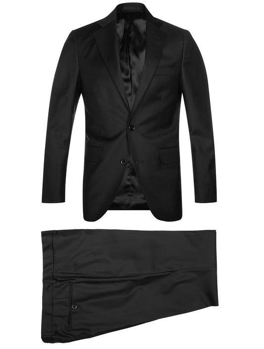 LOUIS COPELAND Guabello Super 130 Suit Black