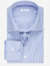 FRAY Oxford Stripe Shirt Blue