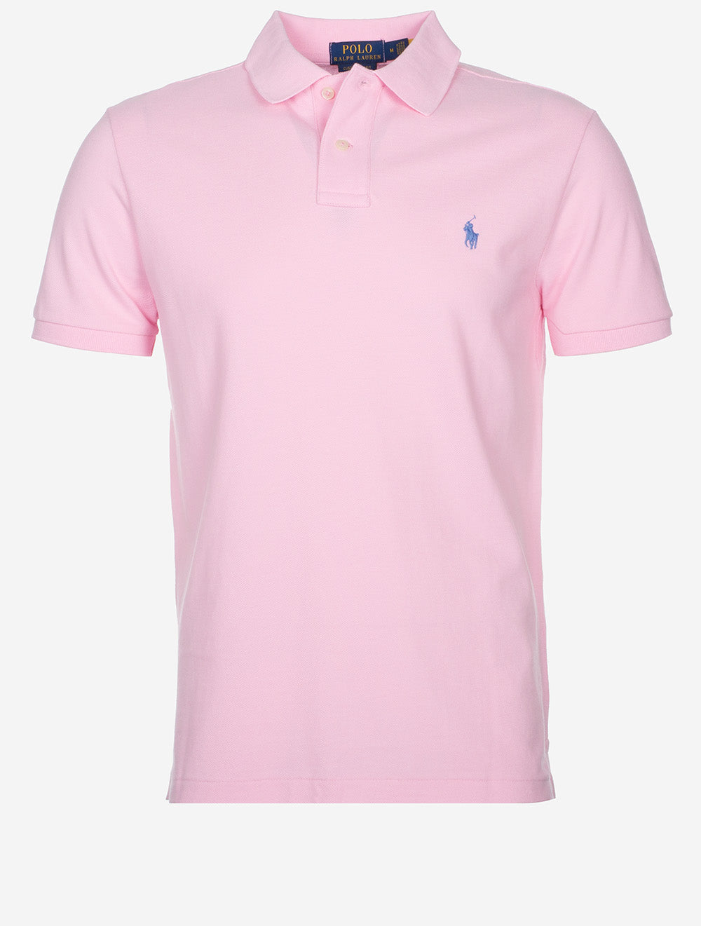 Basic Mesh Polo Shirt Carmel Pink