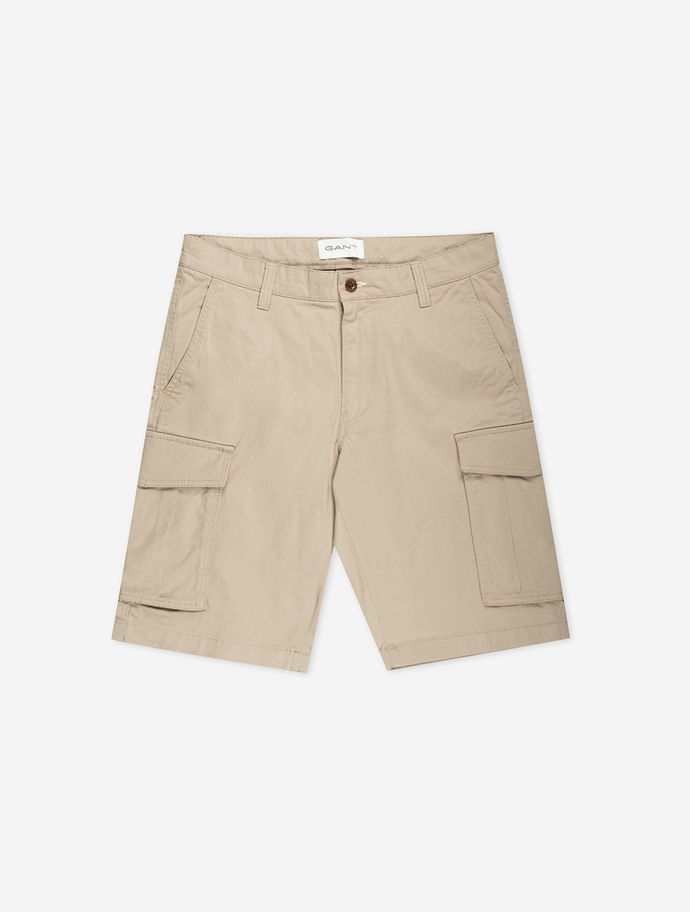 Regular Fit Classic Cargo Shorts Dark Khaki