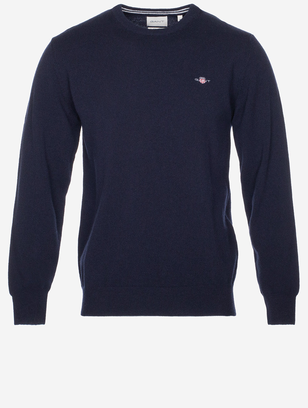 Superfine Lambswool C-Neck Sweater Marine