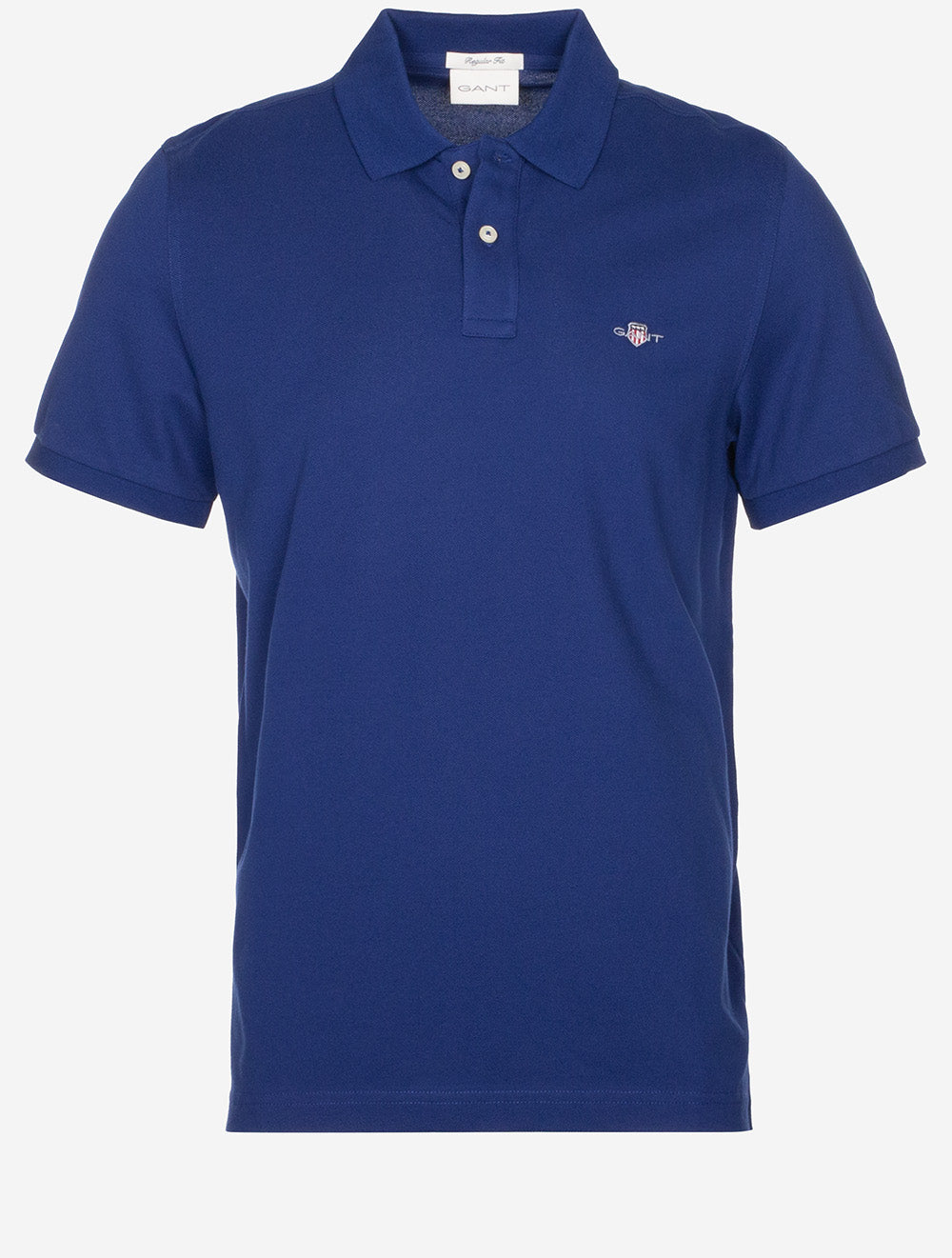 Regular Shield Short Sleeve Piqué Polo Rich Navy