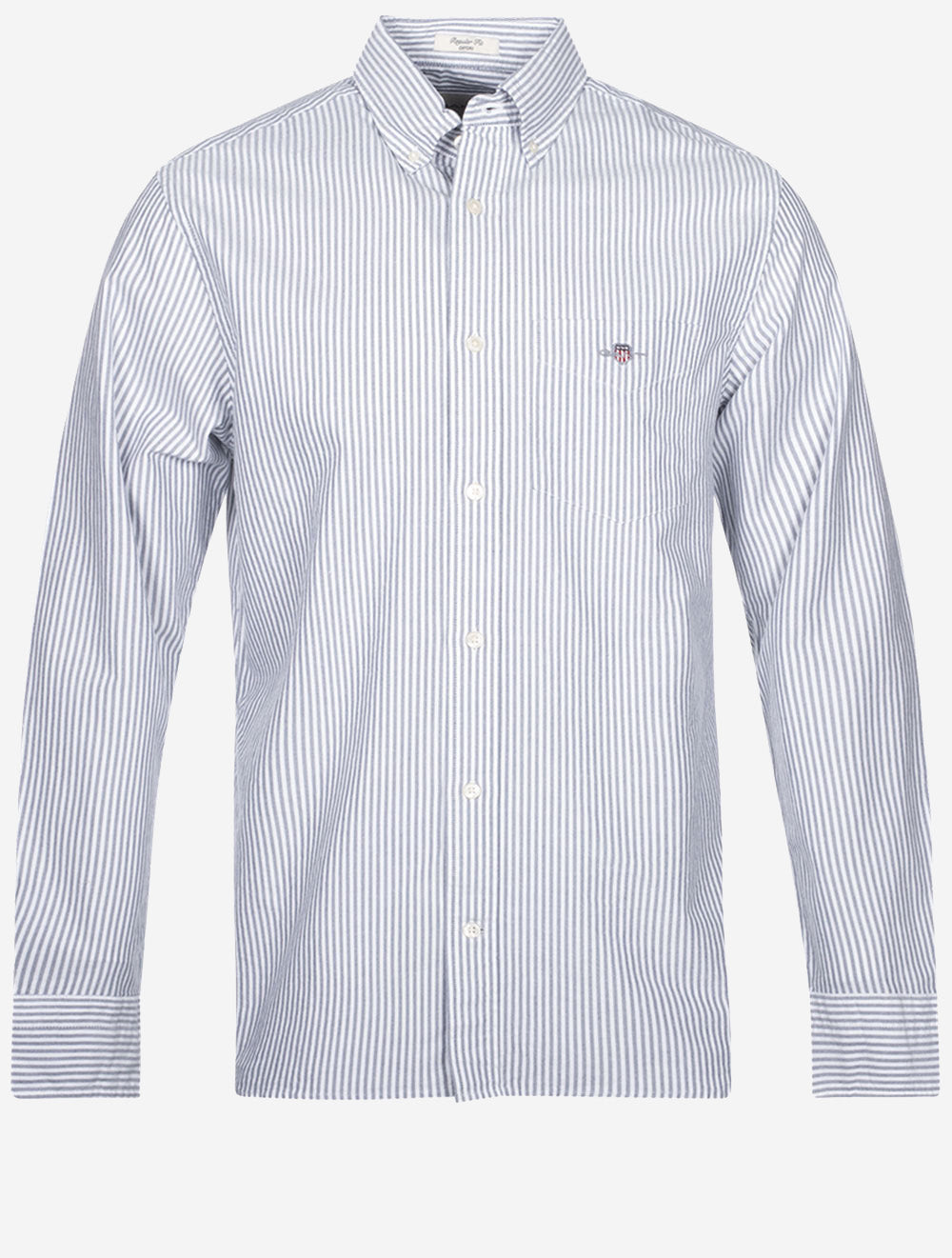 Classic Oxford Stripe Shirt Persian Blue