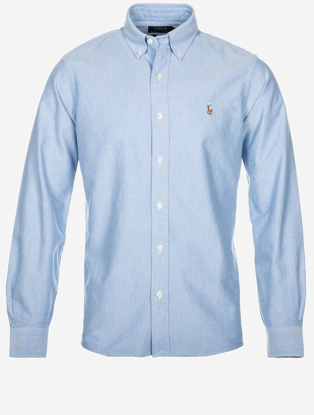 Custom Fit Oxford Shirt Blue