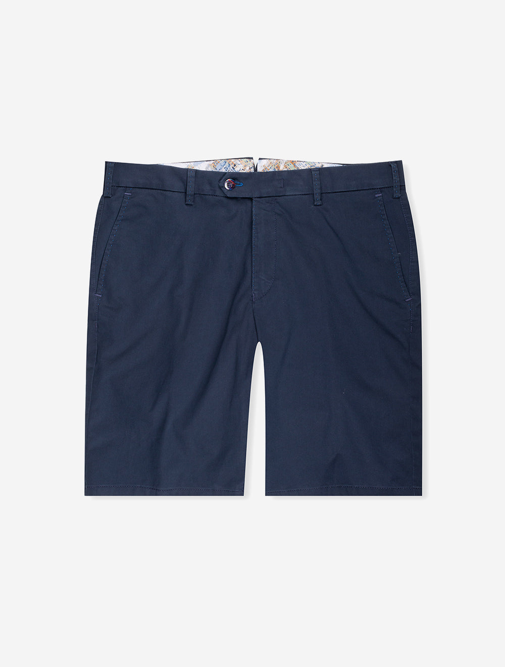 Pegasus Cotton Chino Shorts Navy