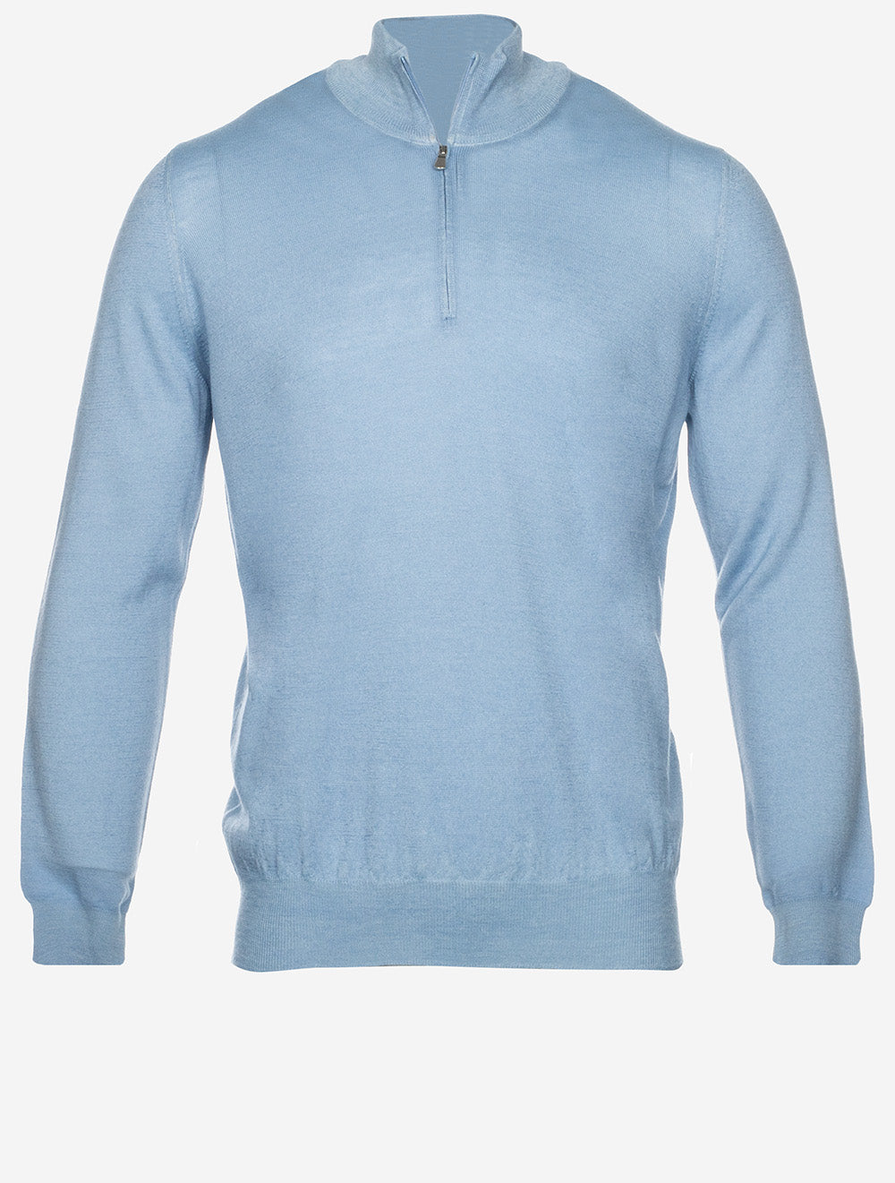 Half Zip Knitwear Blue