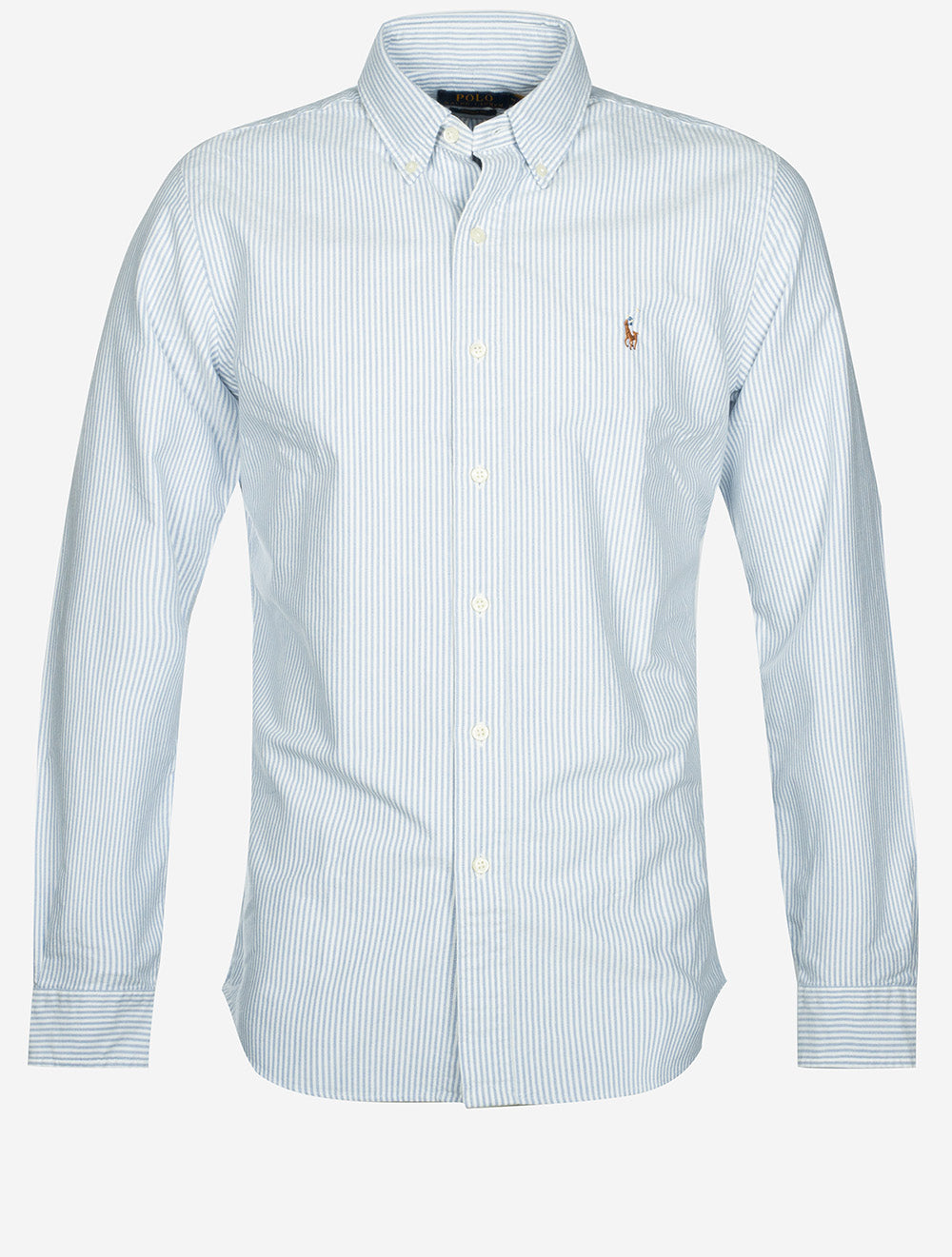 RL Custom Fit Oxford Shirt-Blue