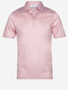GRAN SASSO 3 Button Polo Shirt Pink