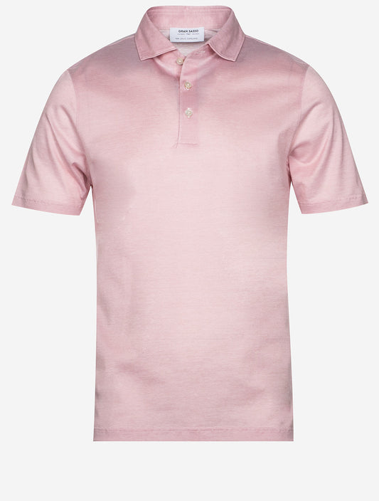3 Button Polo Shirt Pink