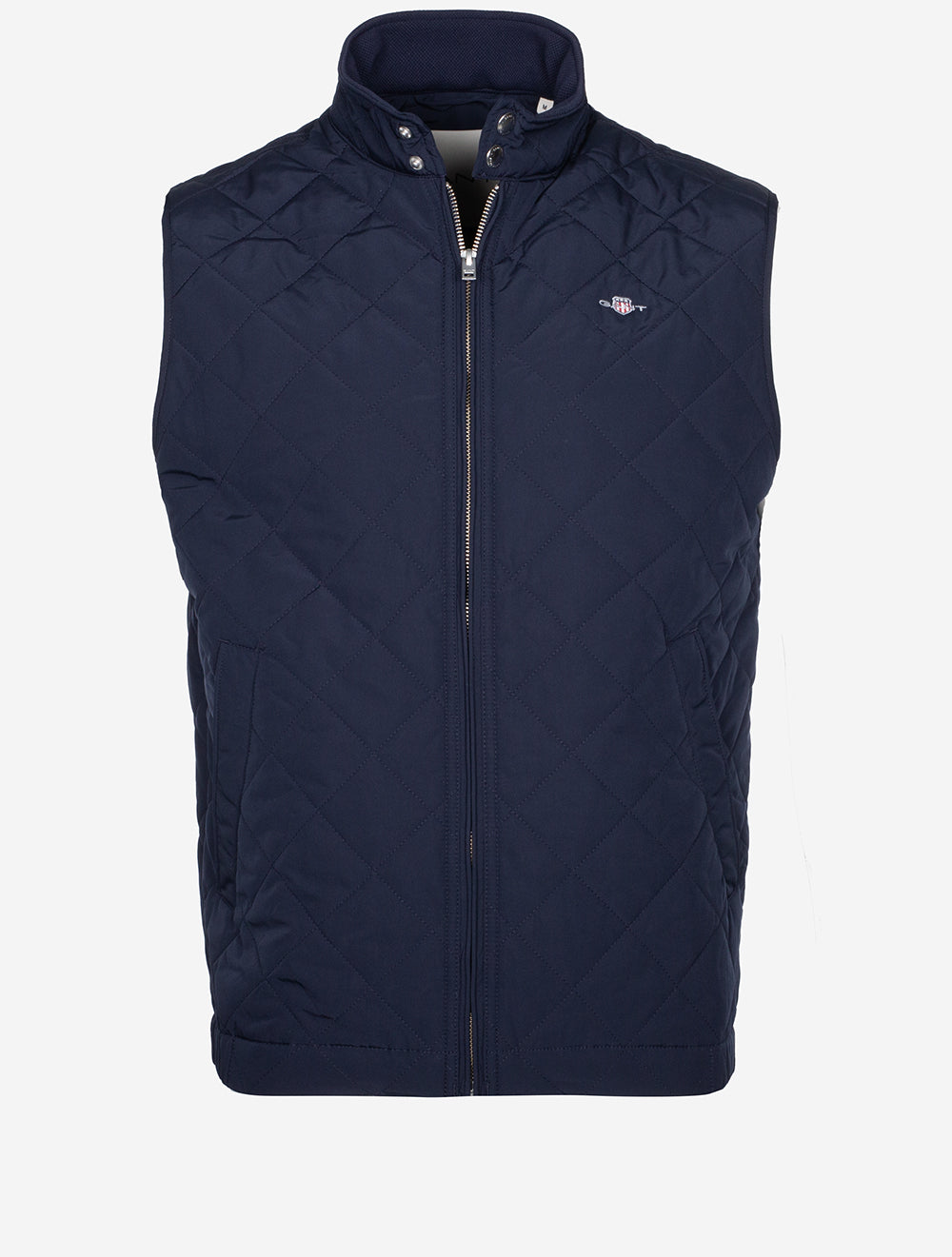 Quilted Windcheater Vest Evening Blue