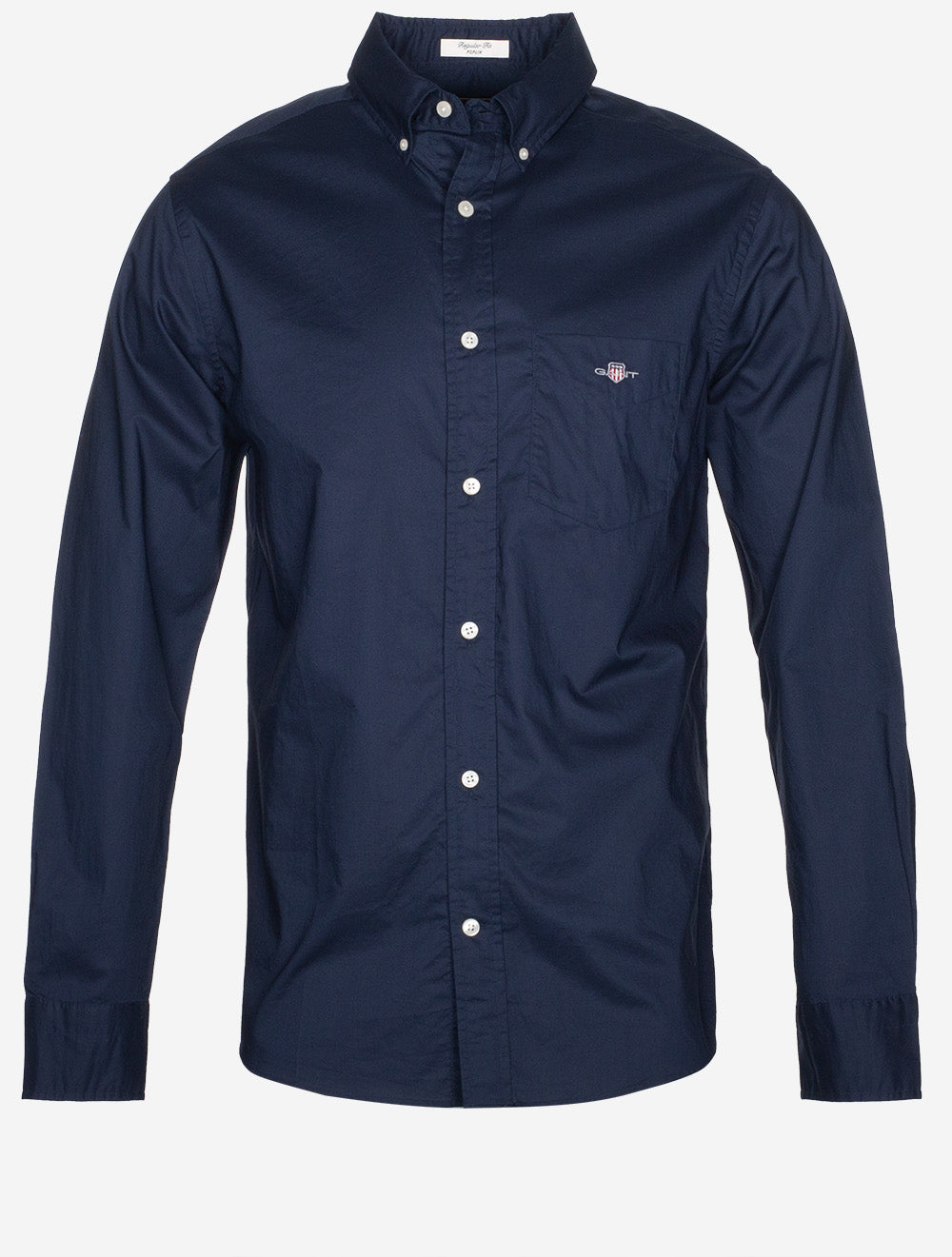 Regular Classic Poplin Shirt Marine