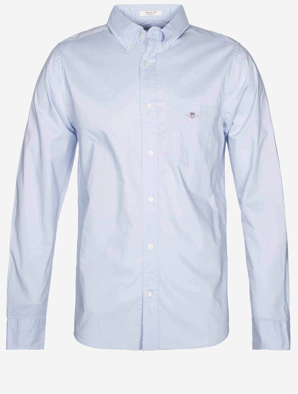 Regular Fit Classic Poplin Shirt Light Blue