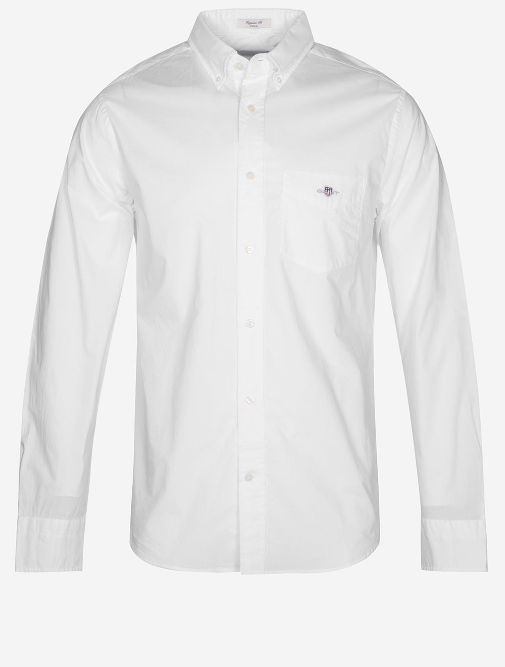 Regular Fit Classic Poplin Shirt White