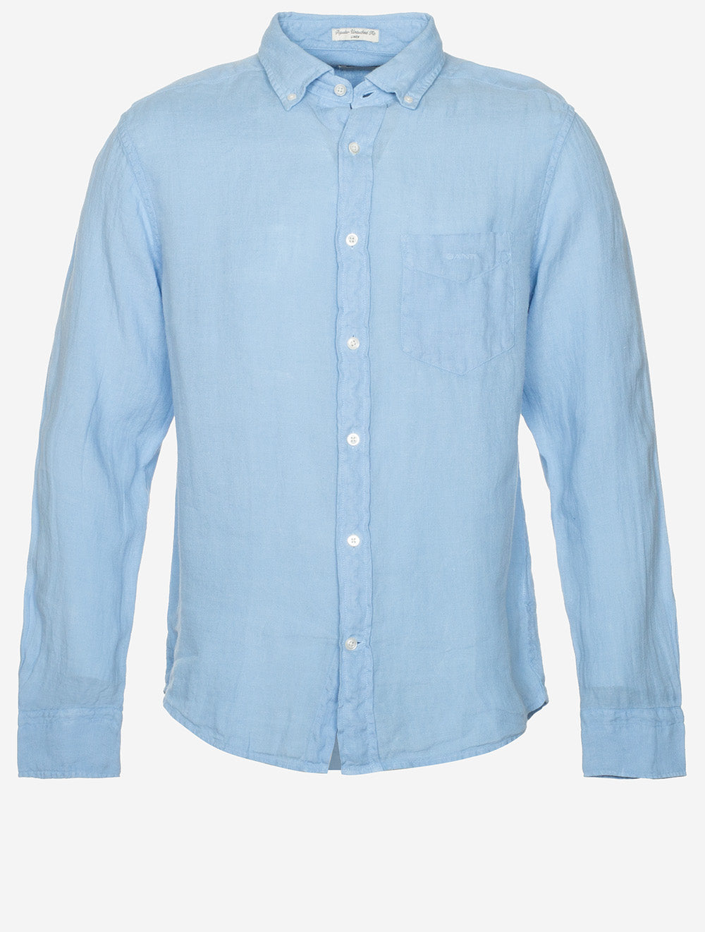 Linen Regular Fit Shirt Sky Blue