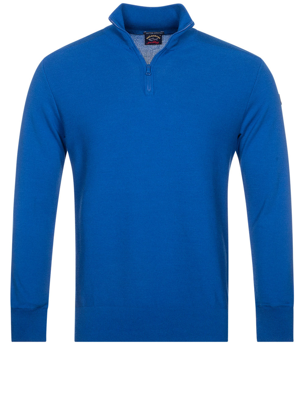 Paul And Shark Cotton Half Zip Blue MI