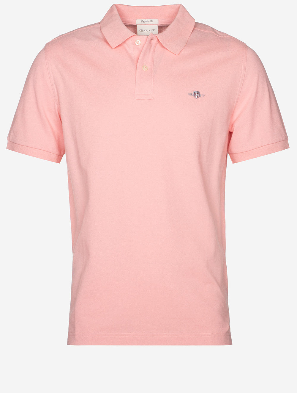 Regular Shield Short Sleeve Piqué Polo Bubbelgum Pink