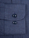 PAUL & SHARK Buttondown Flannel Shirt Blue