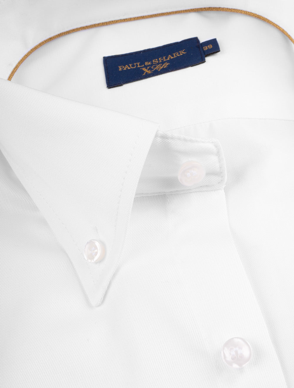 Paul And Shark Extra Soft Cotton Microtencel Shirt White AI2