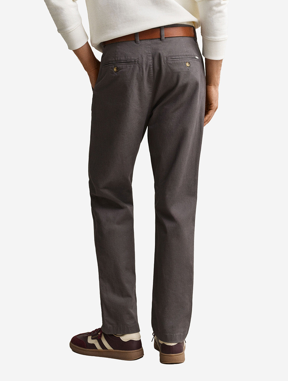 Classic Regular Chinos Anthracite