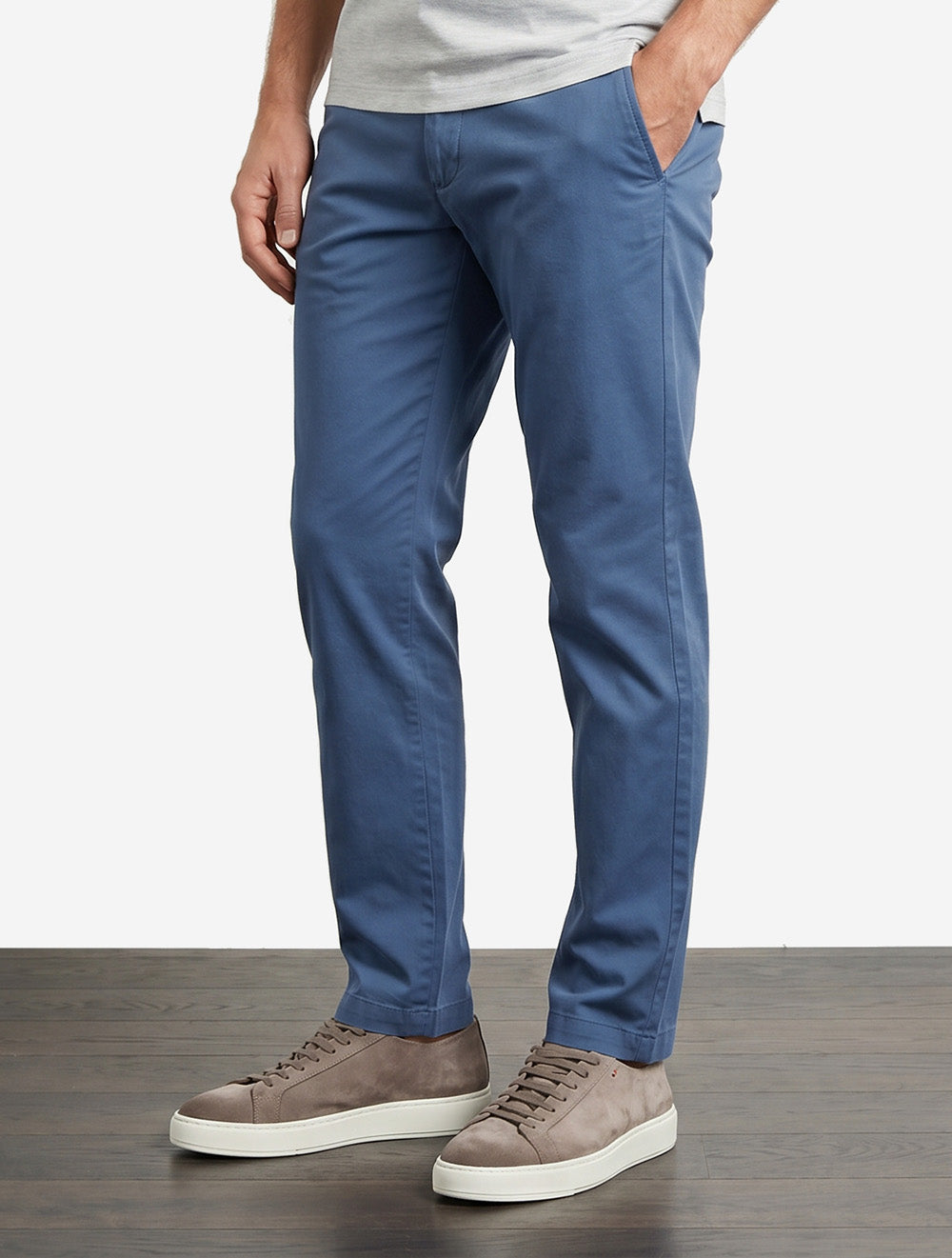 Slim Smart Chinos Vintage Blue