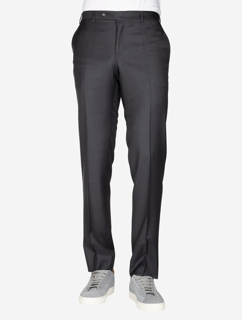 Wool Formal Trousers Charcoal