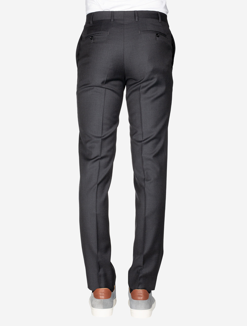 Wool Formal Trousers Charcoal