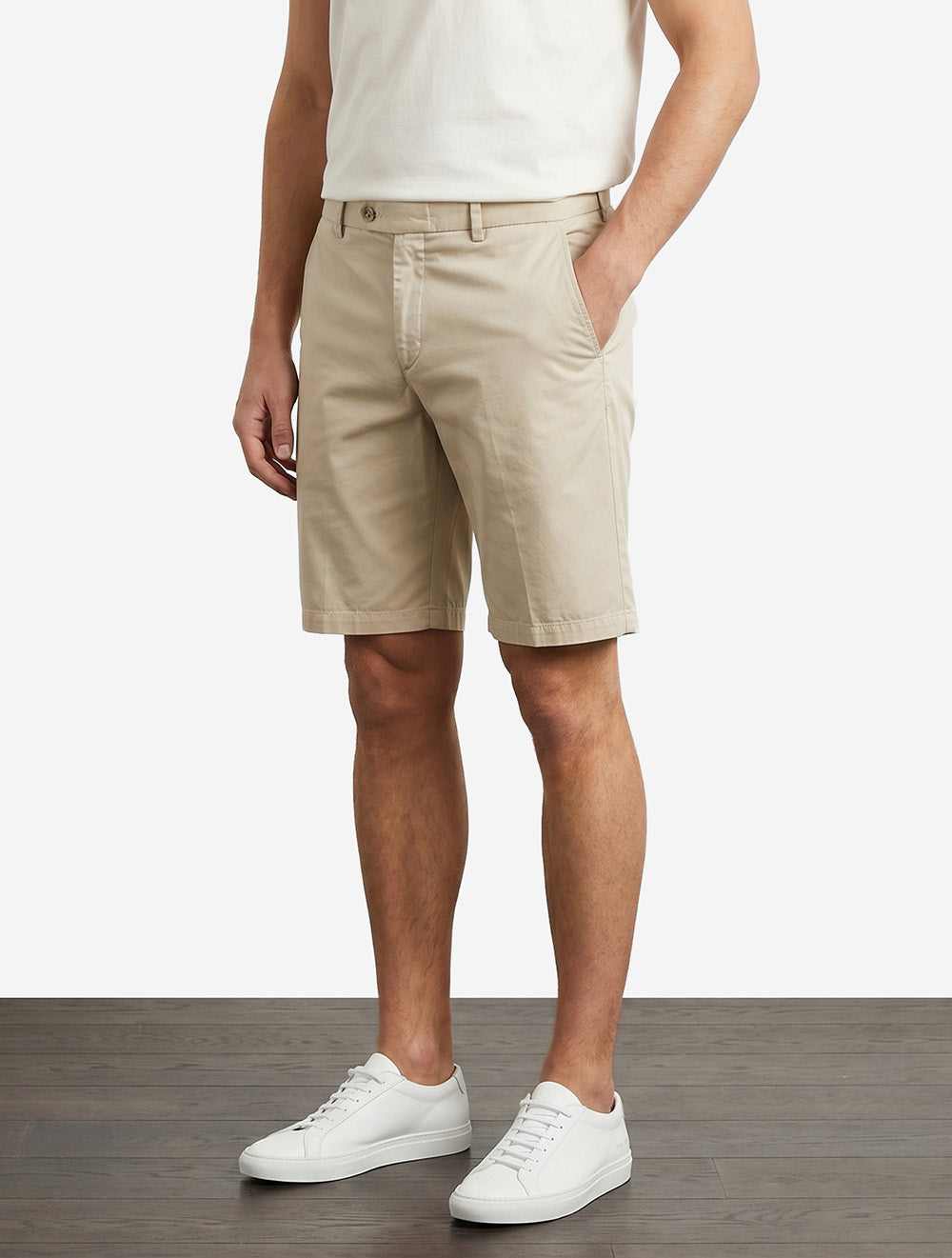 Pegasus Chino Shorts White