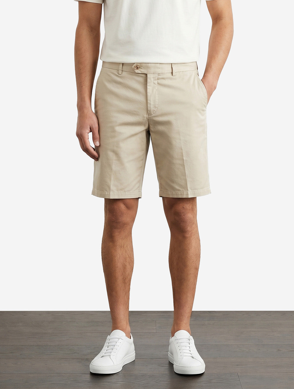 Pegasus Chino Shorts White