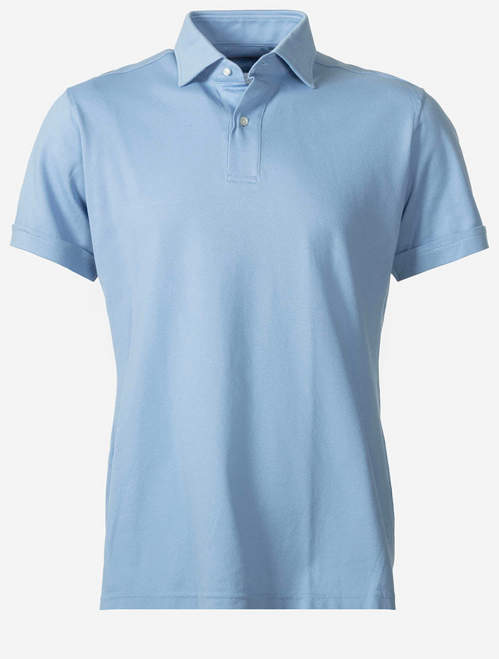 Short Sleeve Polo Shirt Blue