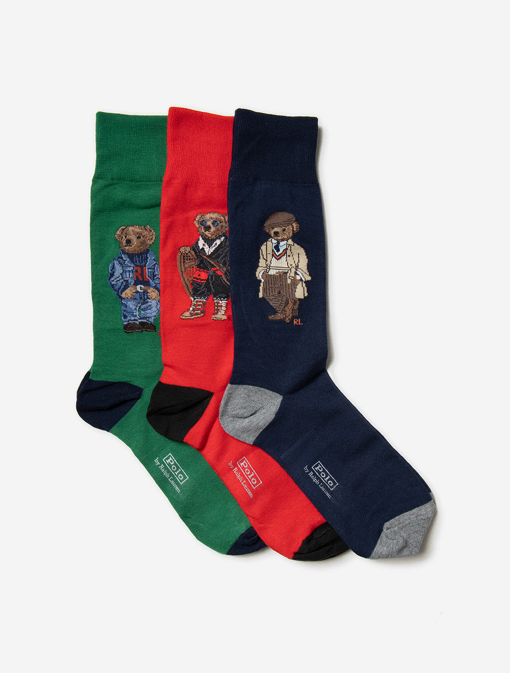 Polo Bear 3 Pack Gift Box Multi