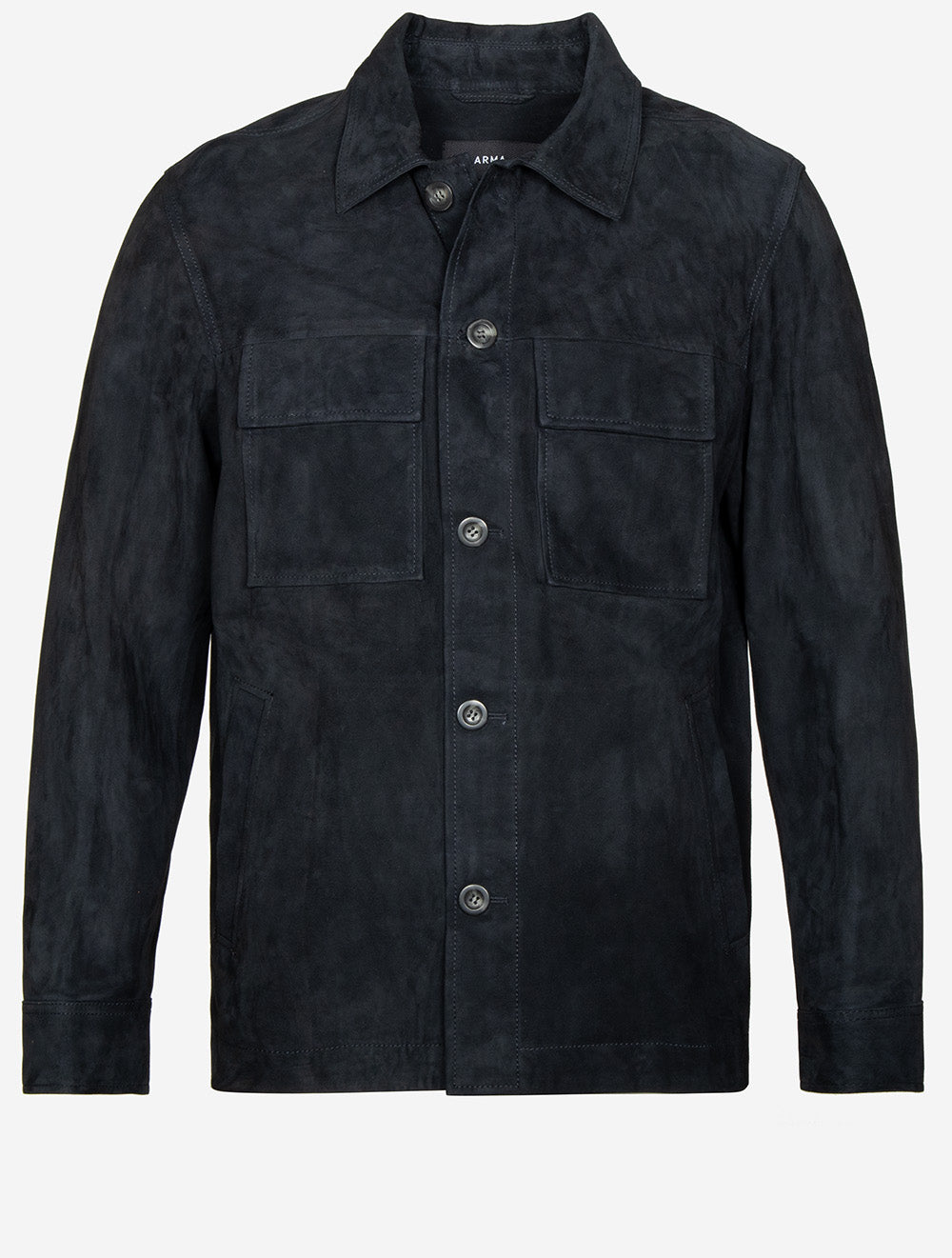 Mex Suede Overshirt Night