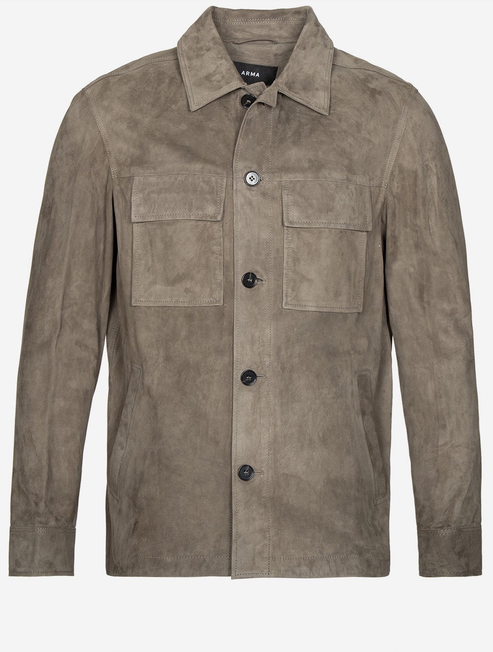 Mex Suede Overshirt Soil