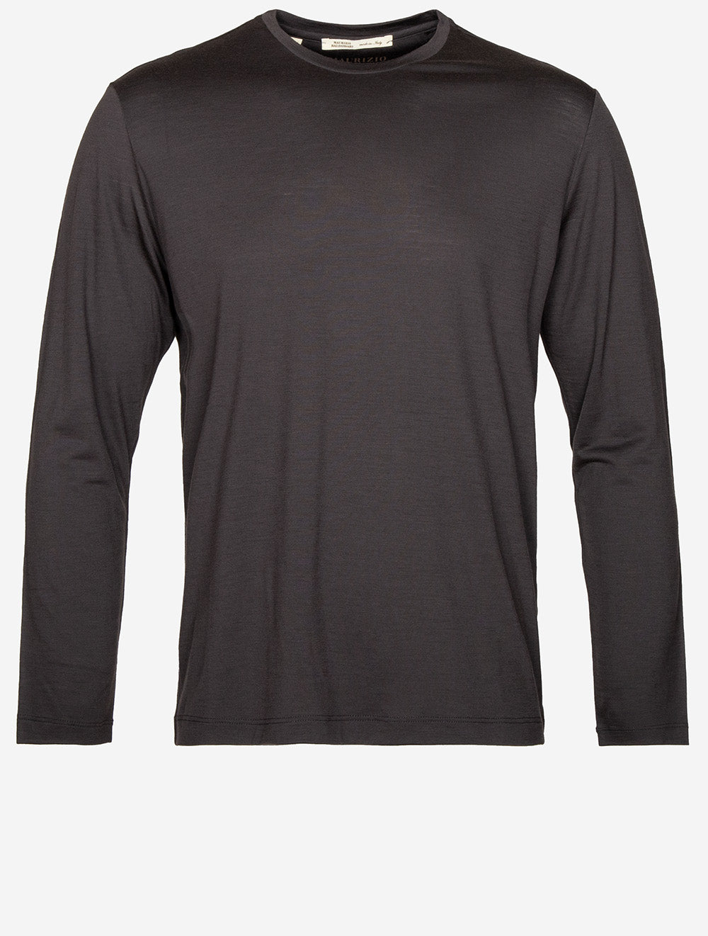 Long Sleeve T-Shirt Very Dark Brown