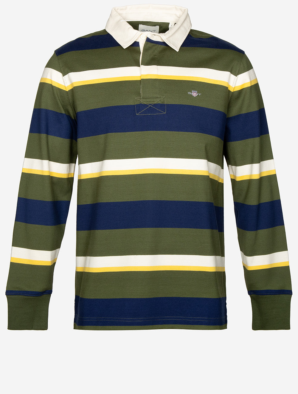 Striped Heavy Rugger Country Green