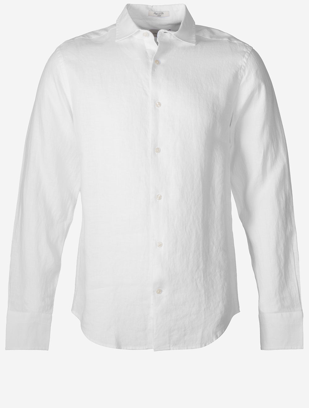 Regular Linen Shirt White