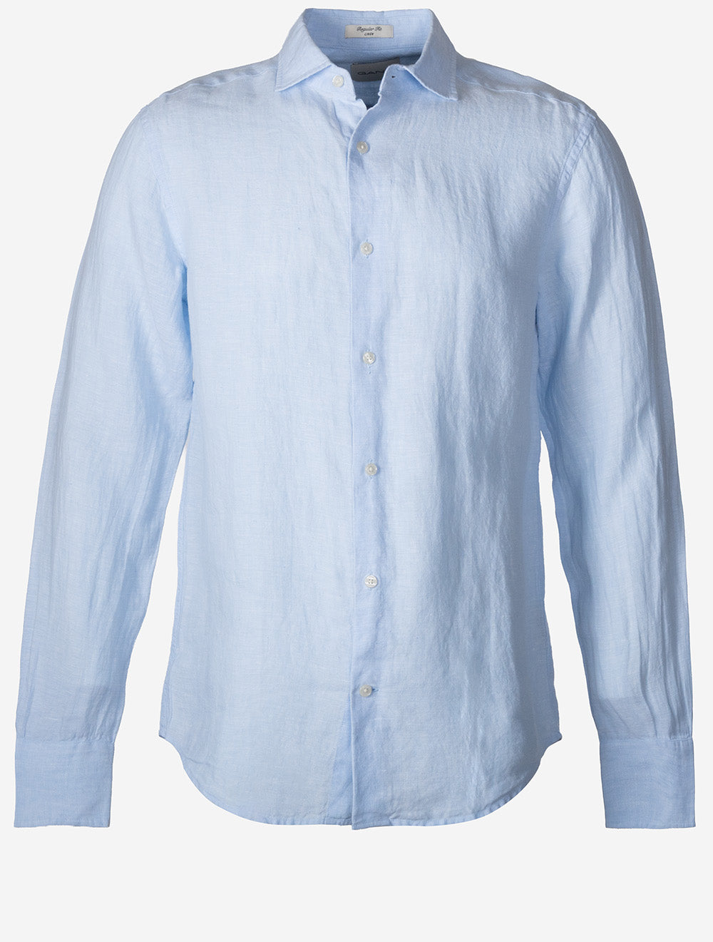 Regular Linen Shirt Sky Blue