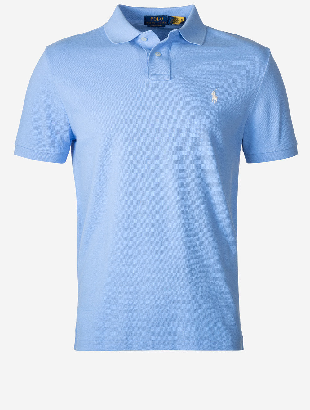 Custom Slim Fit Polo Shirt Blue
