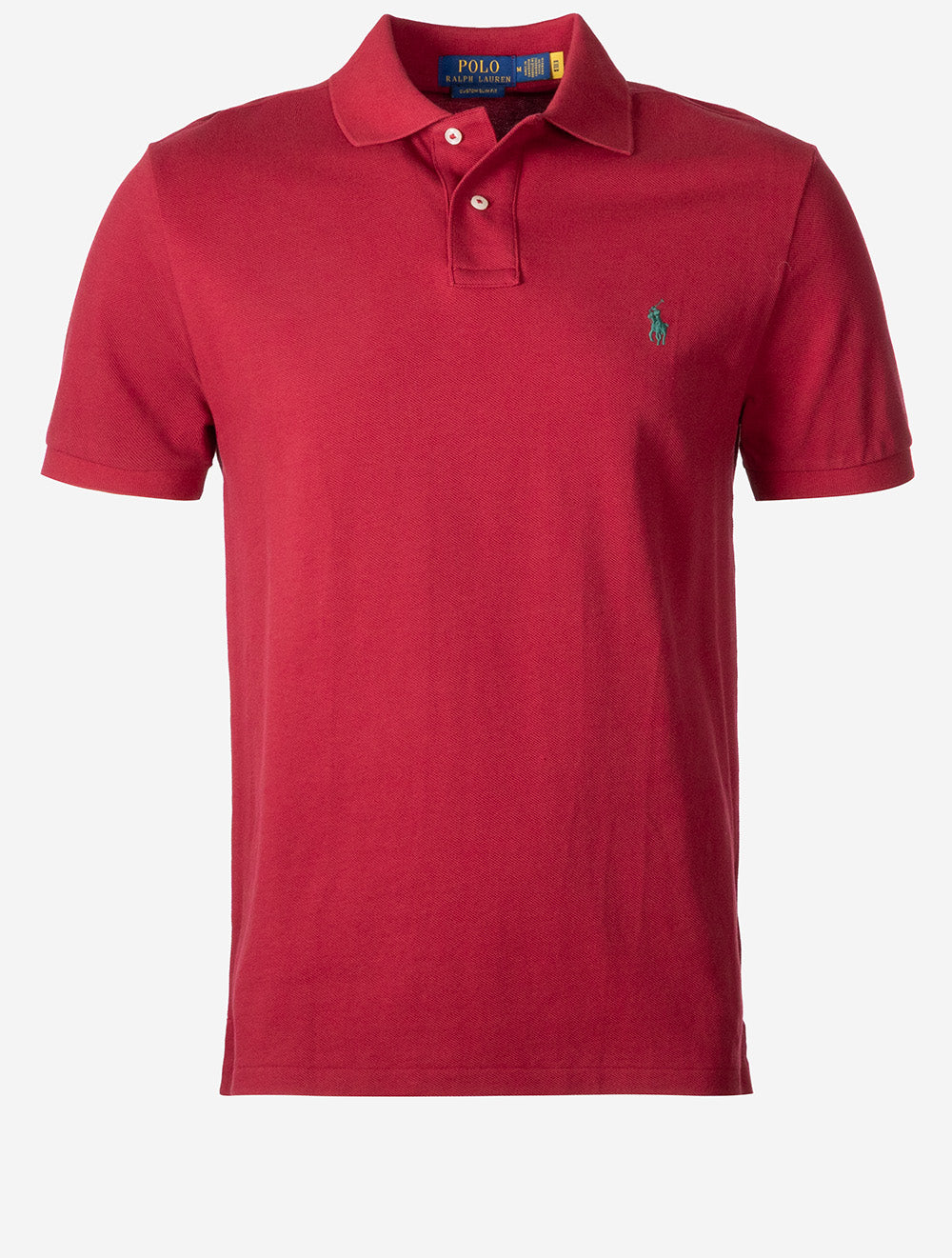 Custom Slim Fit Polo Shirt Red